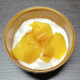 ☆クリームチーズとパイナップルのヨーグルト☆